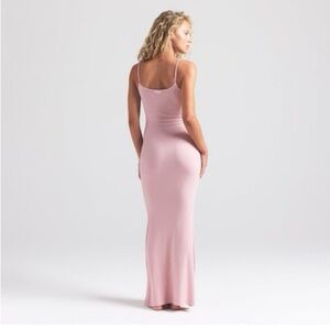 Skims Long Soft Lounge Dress MORGANITE